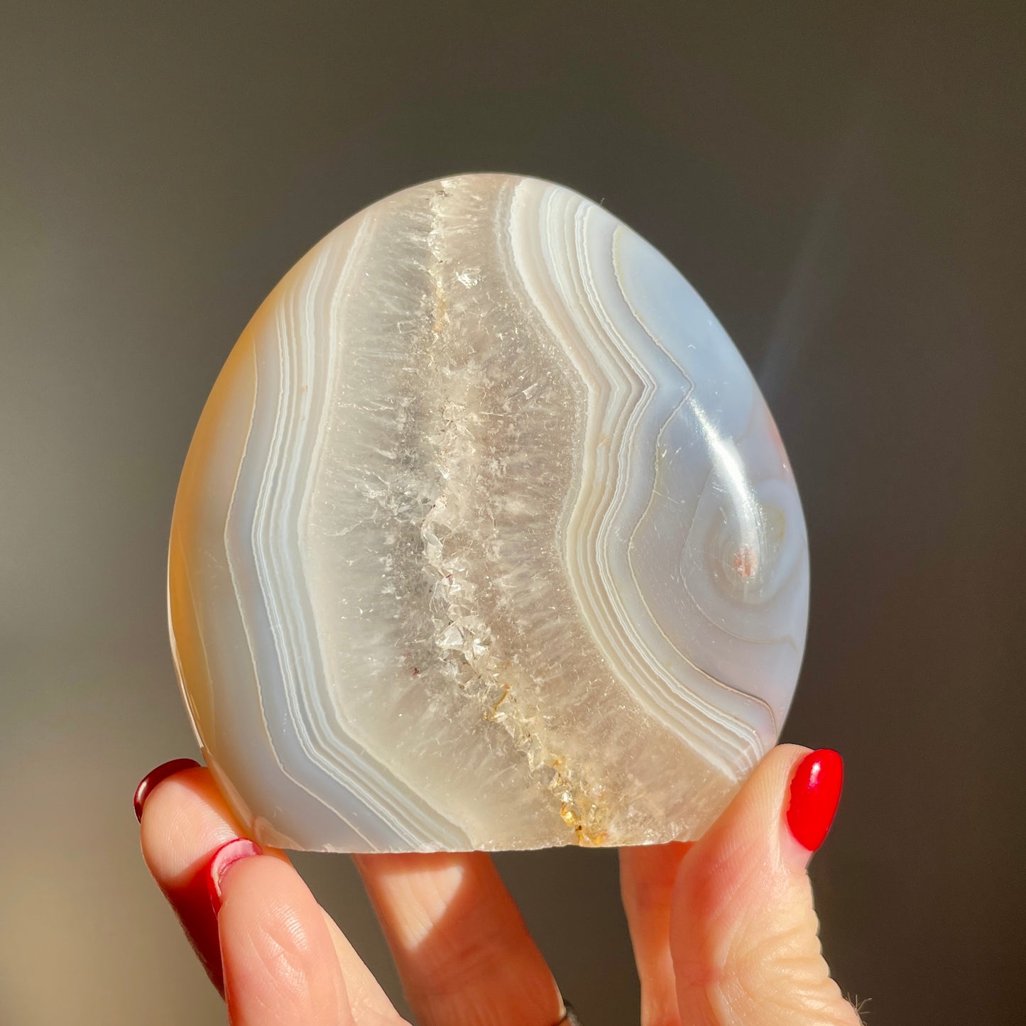 Agate Quartz Freeform 8CM