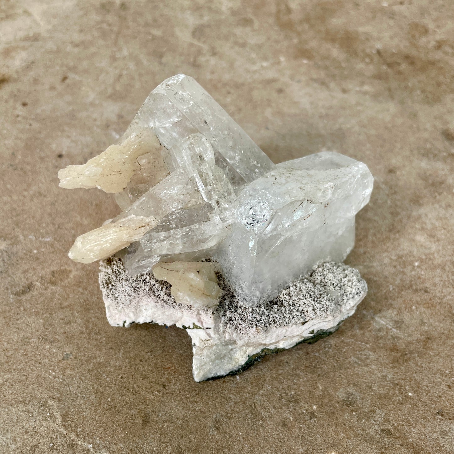 Apophyllite Cluster A3