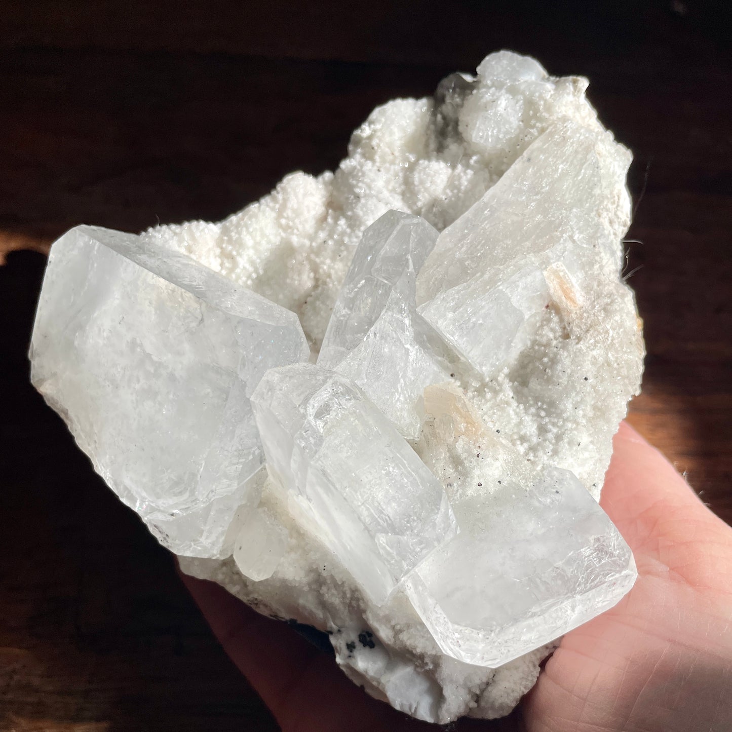 Apophyllite Cluster A1