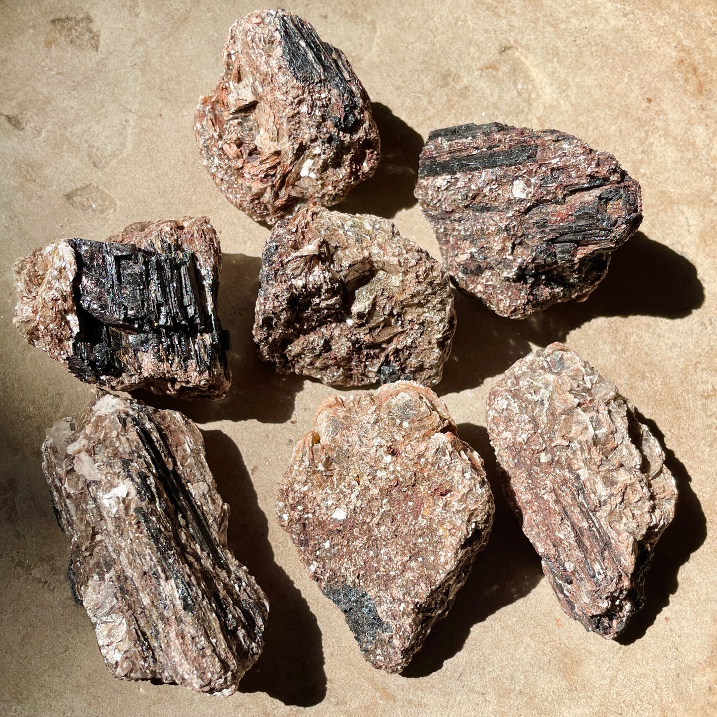 Black Tourmaline with Mica