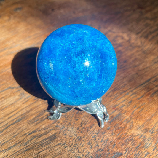 Blue Apatite Sphere 4.5CM