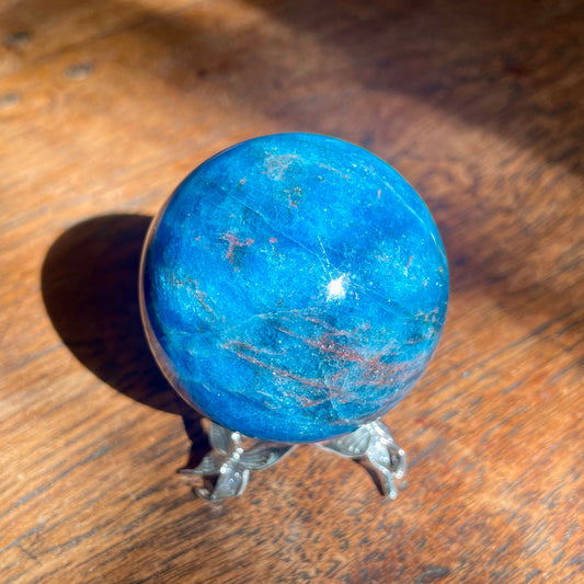 Blue Apatite Sphere 5CM