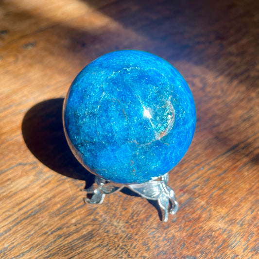 Blue Apatite Sphere 5CM