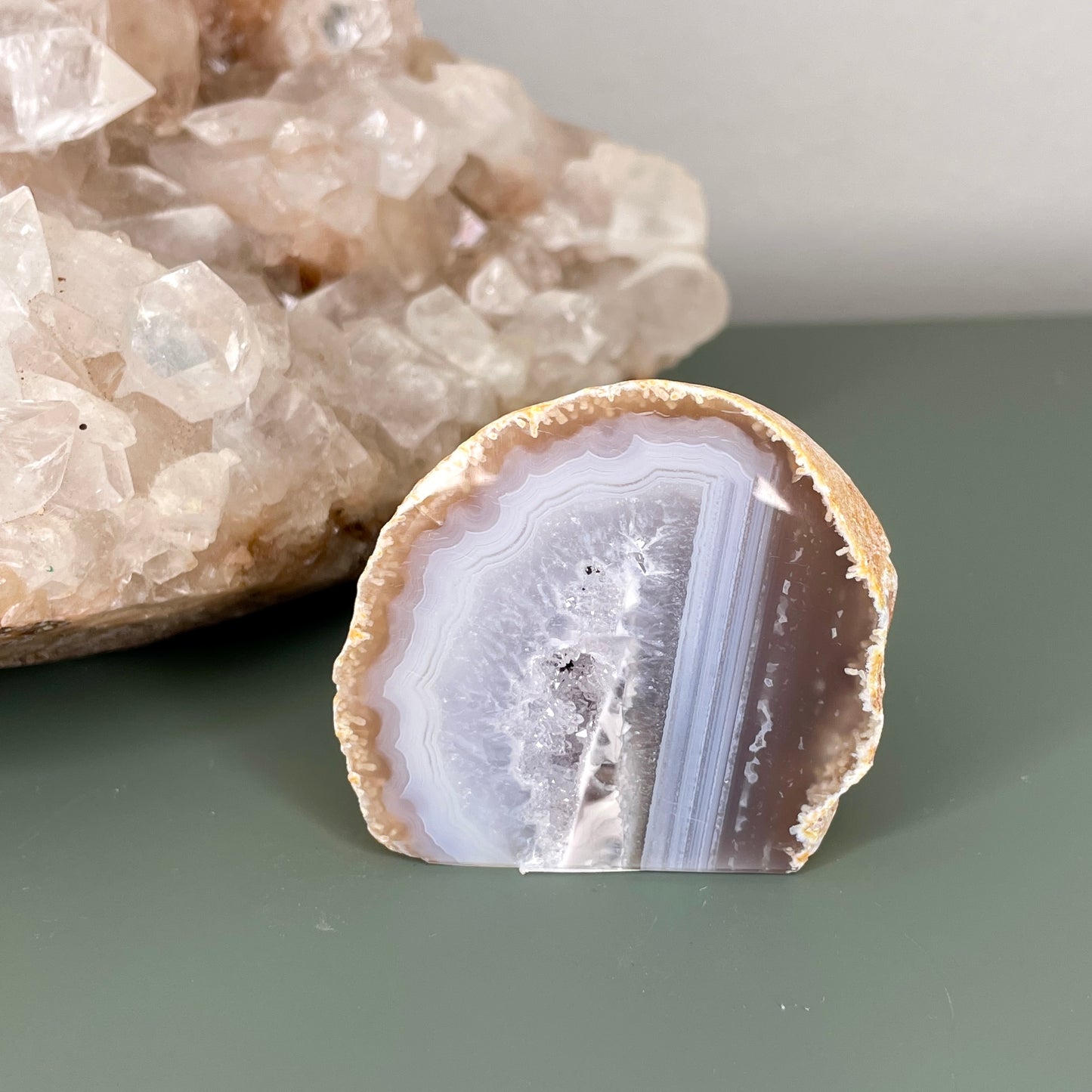 Brazilian Agate Geode - 4.5CM
