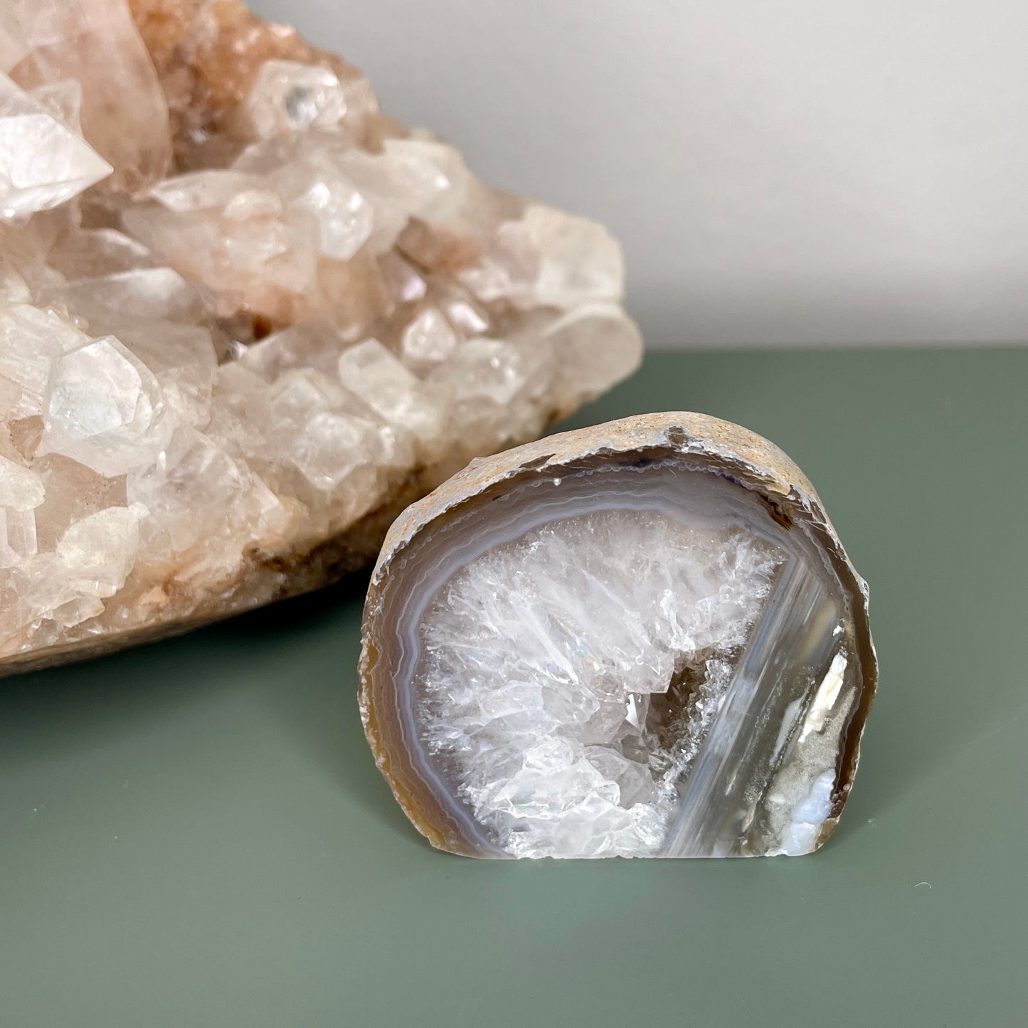 Brazilian Agate Geode - 4.5CM