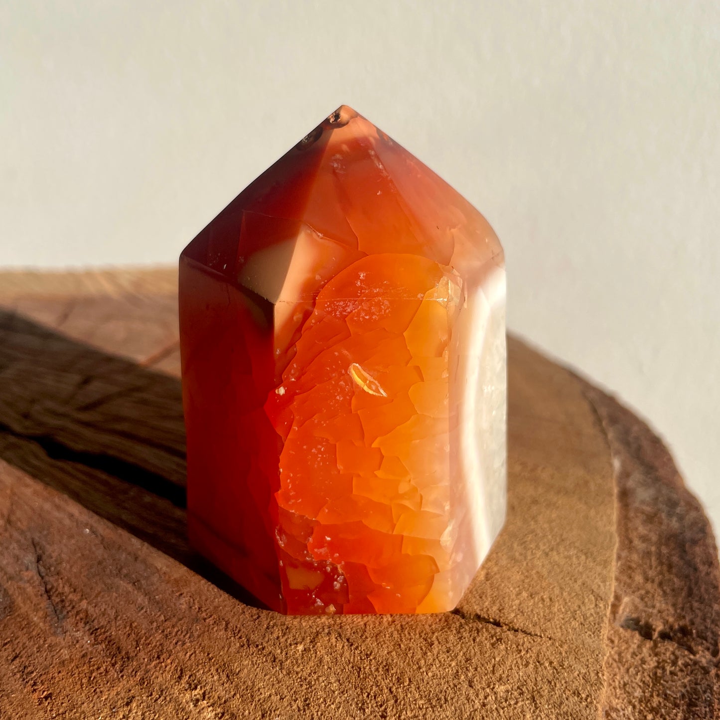 Carnelian chunky Tower 7CM