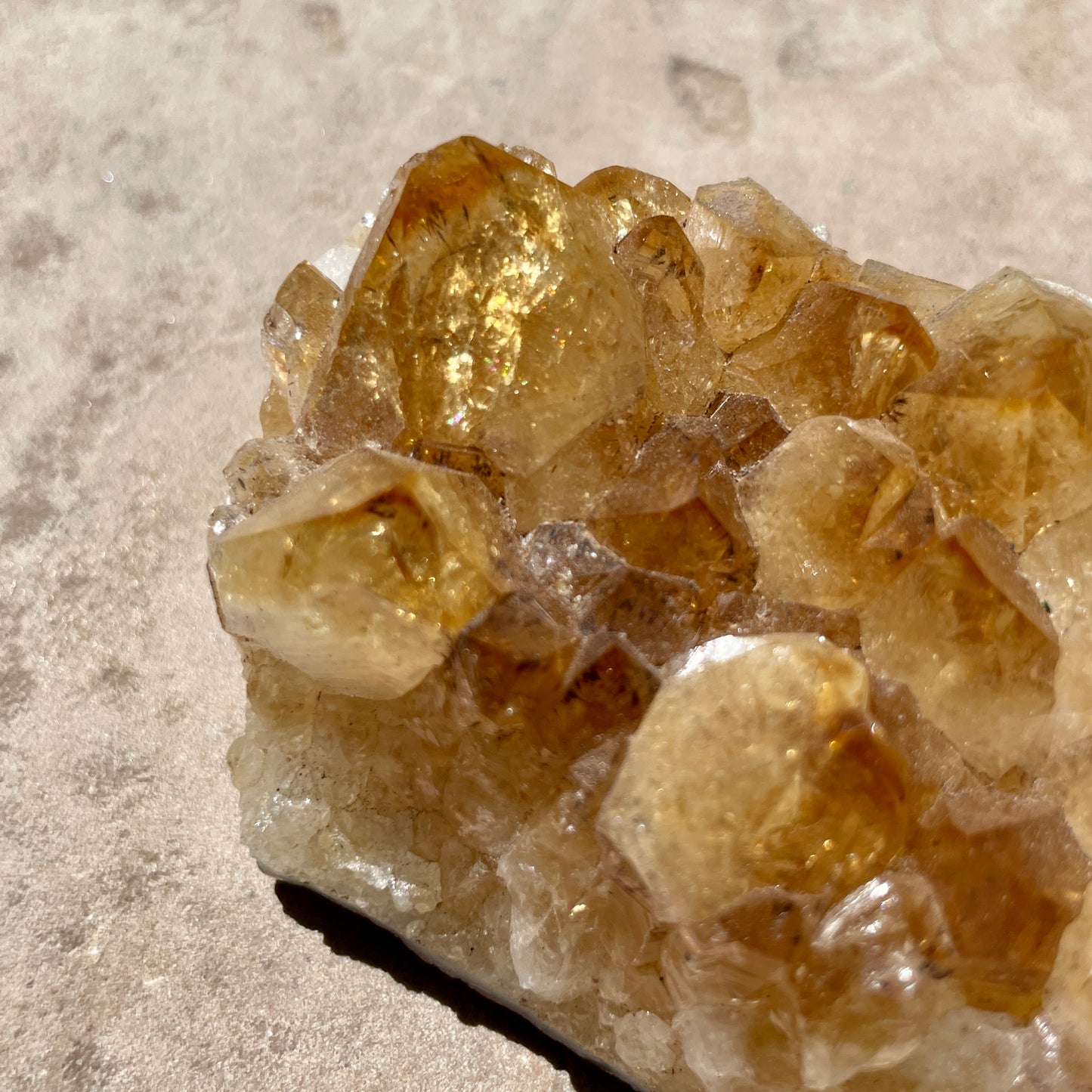 Citrine Cluster 13CM