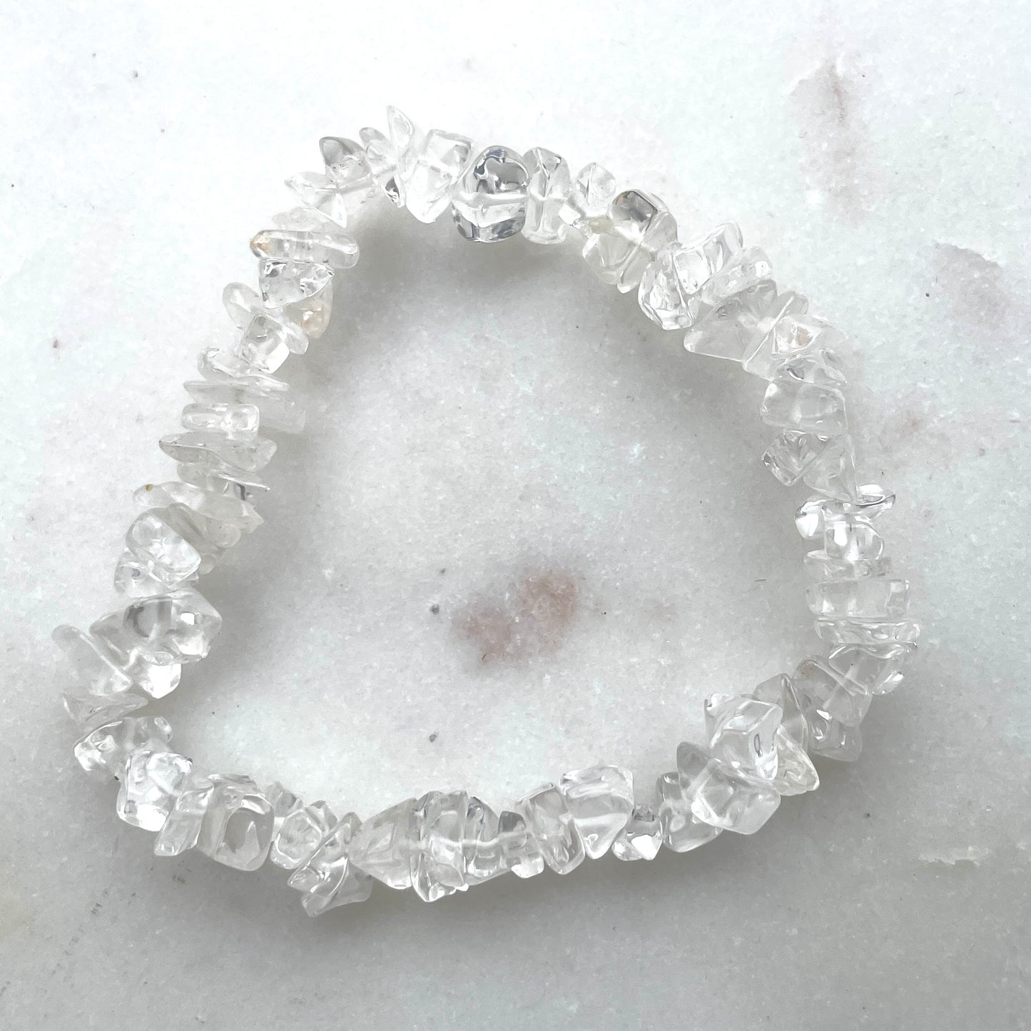 Clear Quartz Chip bracelet