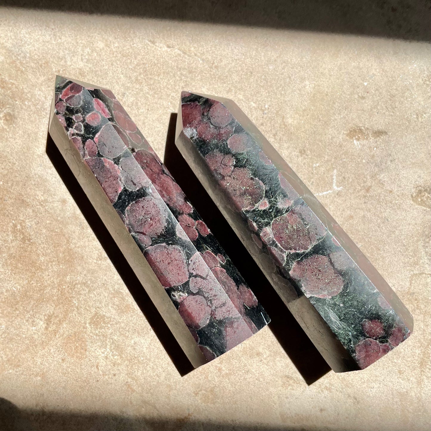 Garnet + Arfvedsonite tower