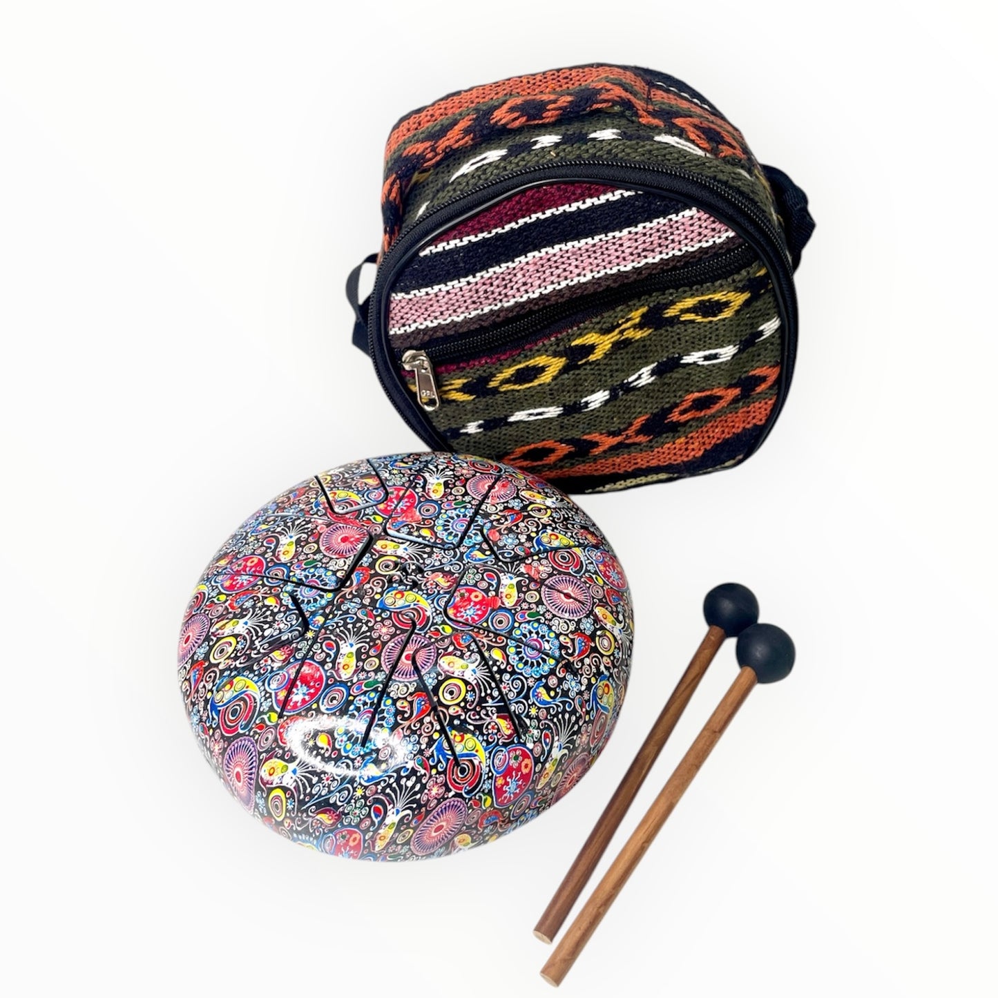 Hapi drum | Tongue Drum | 6.5 " Kaleidescope