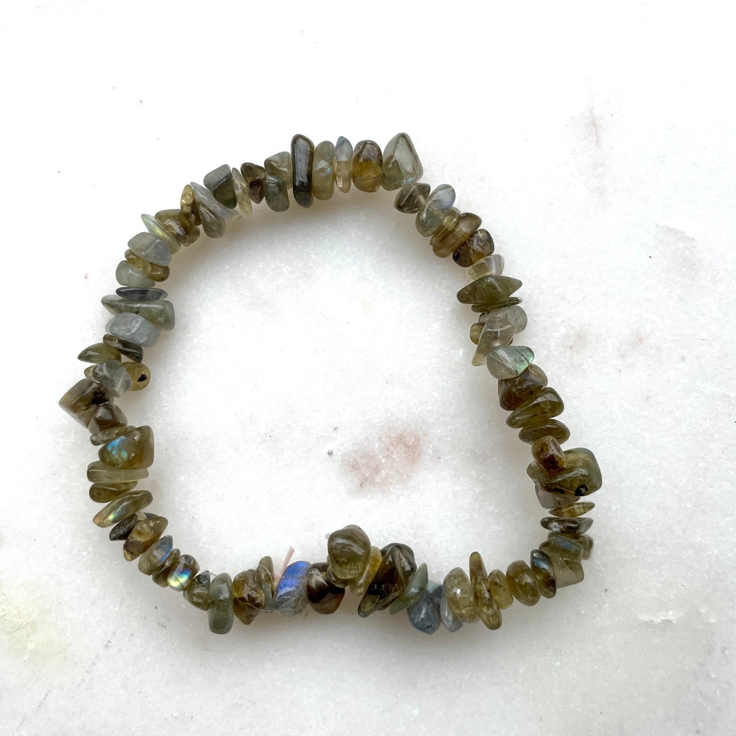 Labradorite Chip bracelet