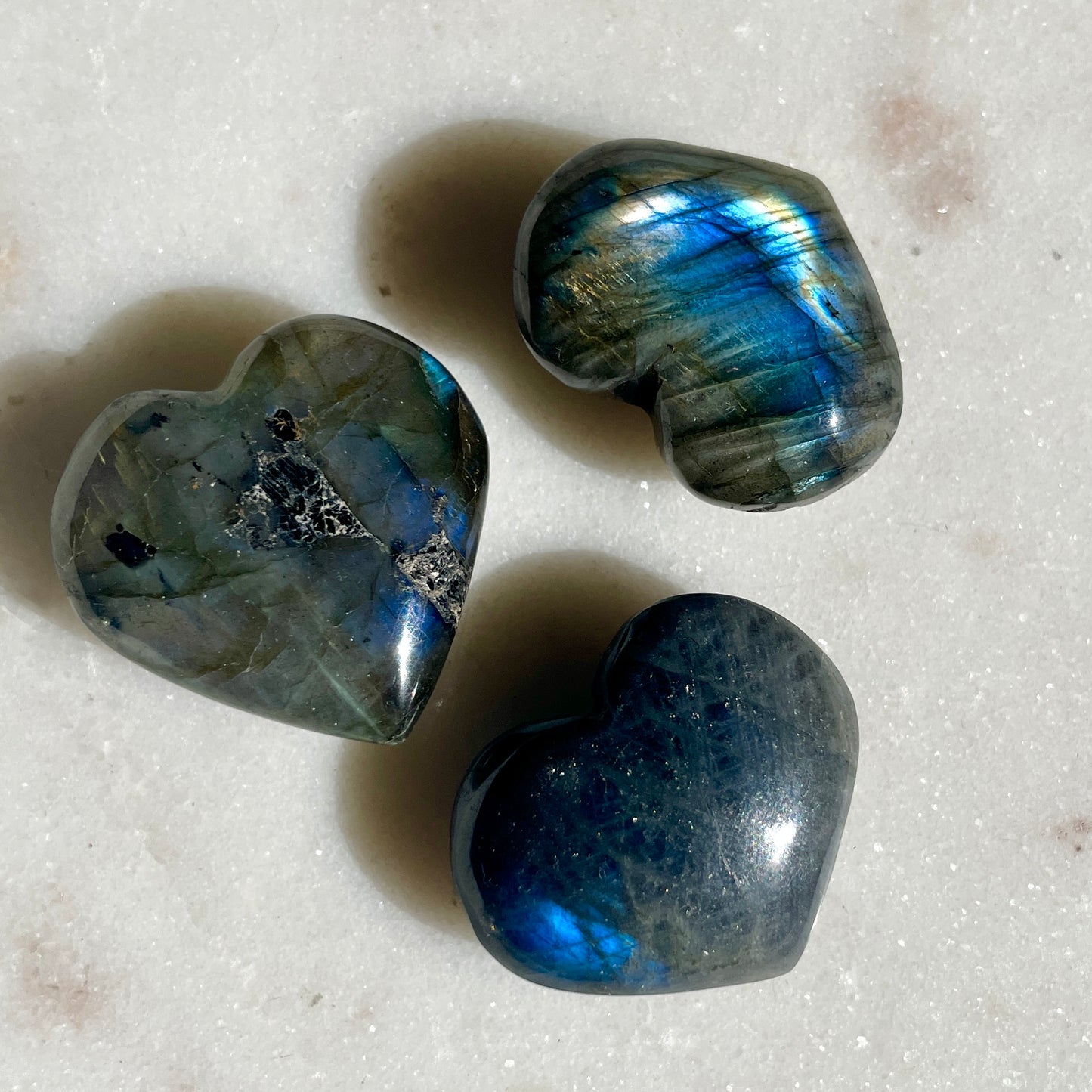 Labradorite Mini Heart - 3-4CM