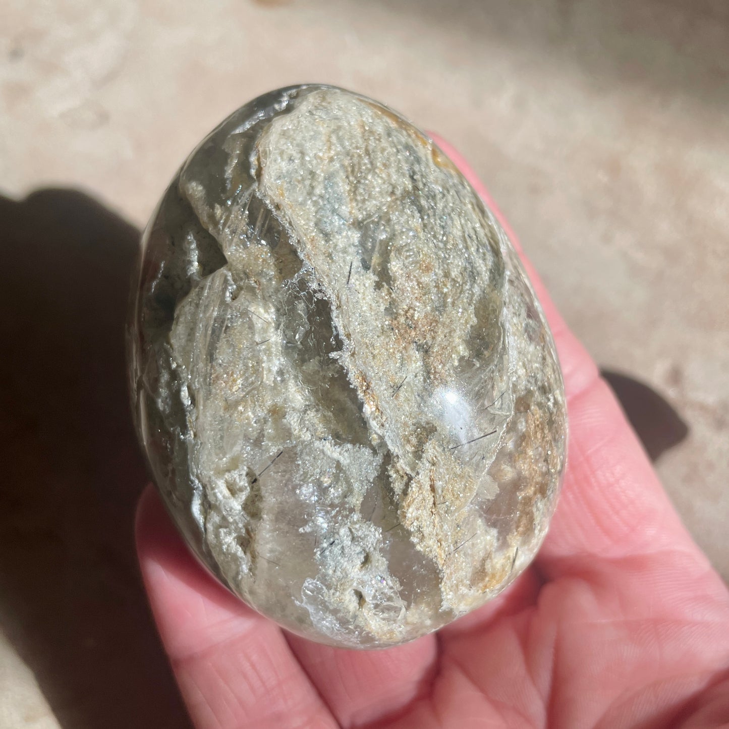 Garden Quartz | Lodalite lens 7CM