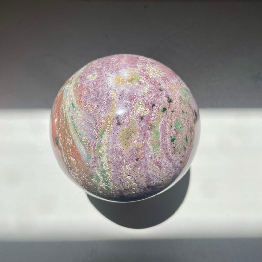 Ocean Jasper sphere 7.5CM