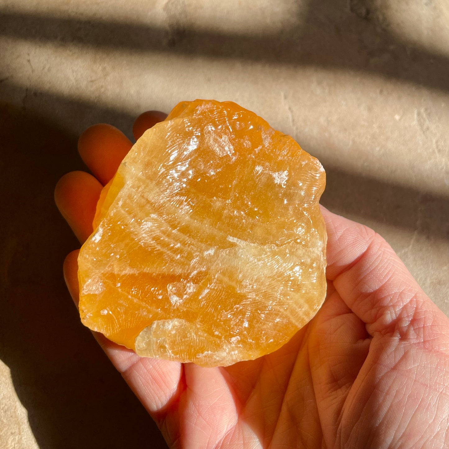Orange Calcite Rough