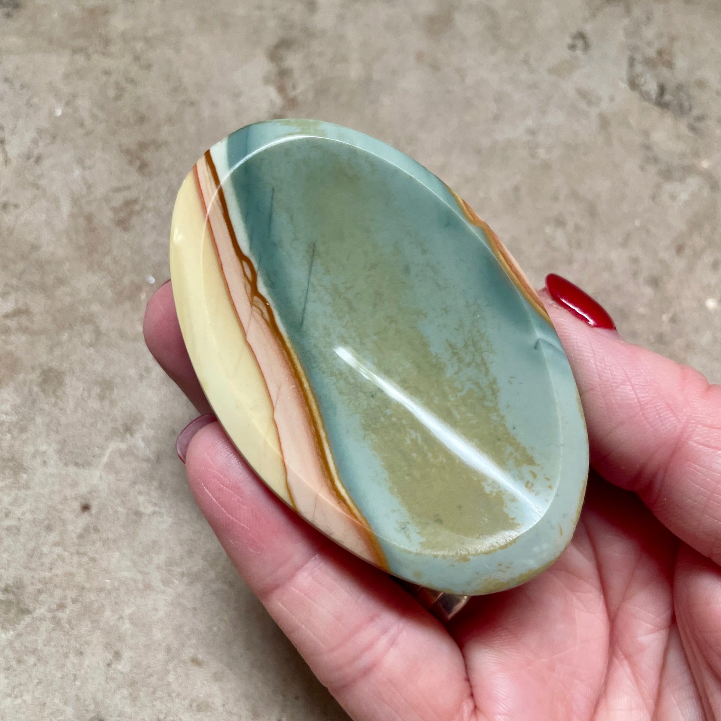 Polychrome Jasper Bowl 8CM