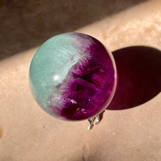Rainbow Fluorite Sphere 5CM