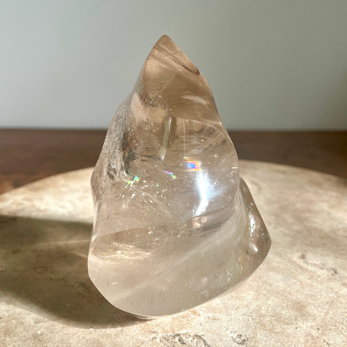 Smokey Quartz Flame 11CM