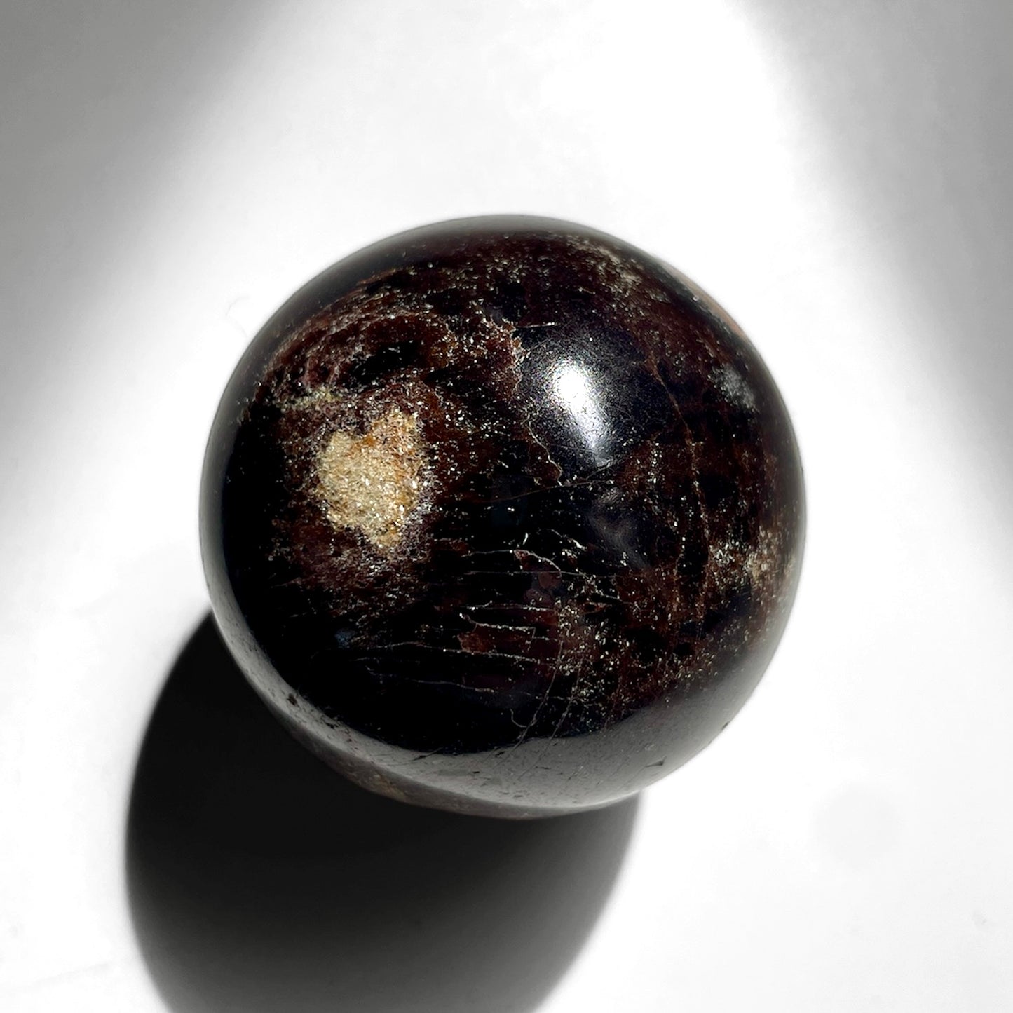 Garnet Star Sphere 4.5CM