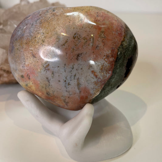 Ocean Jasper heart