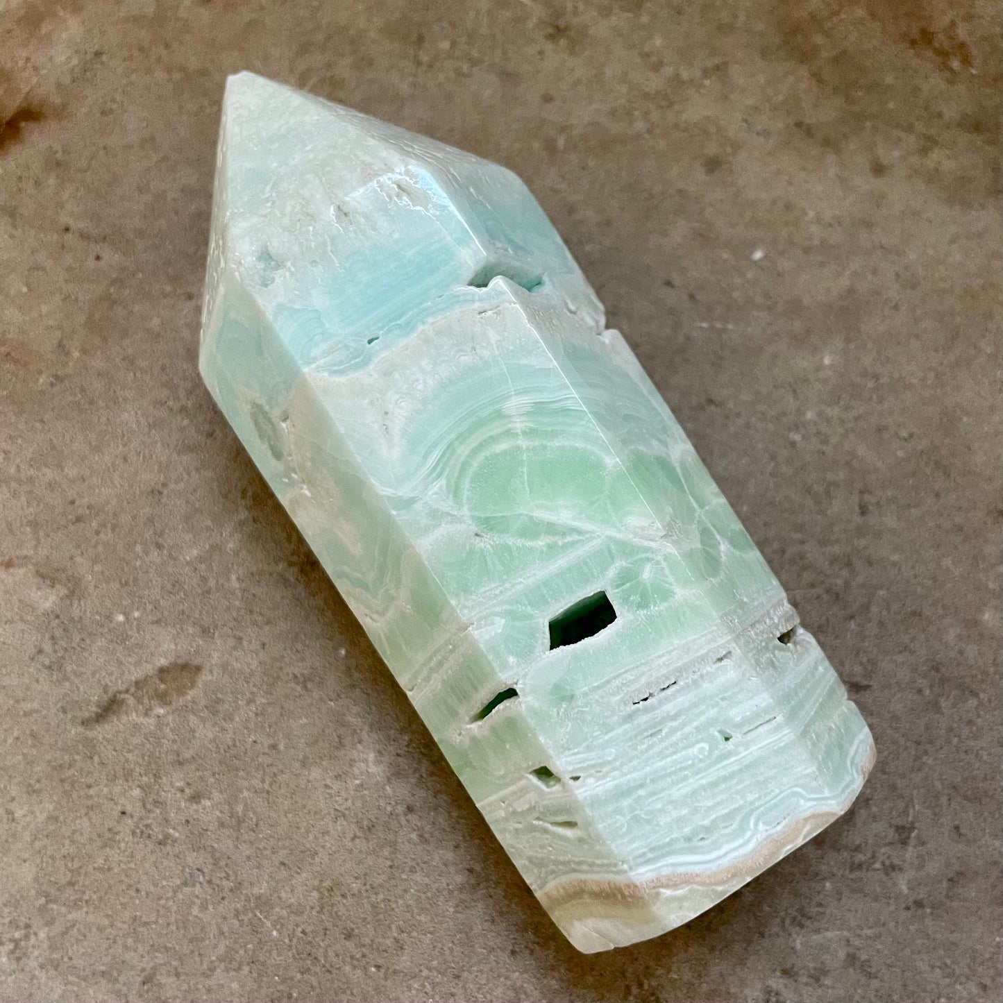 Caribbean Calcite Tower 9cm