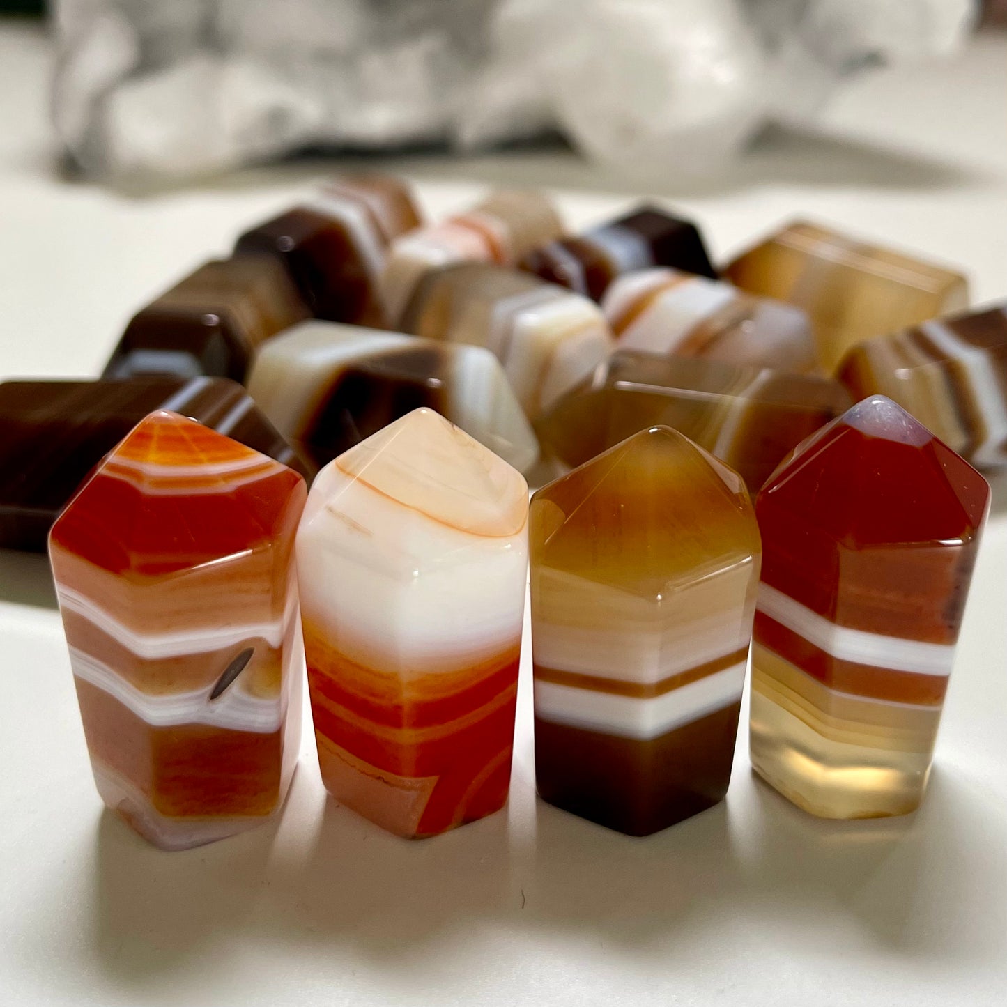 Carnelian Mini Tower 2.5CM