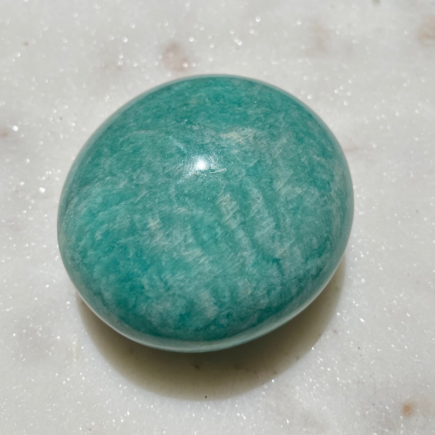 Amazonite Palm stone 7CM