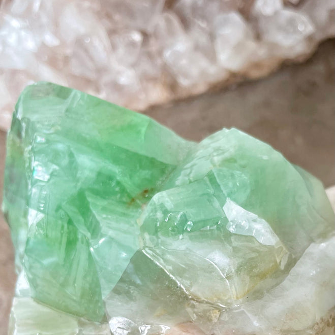 GREEN CALCITE