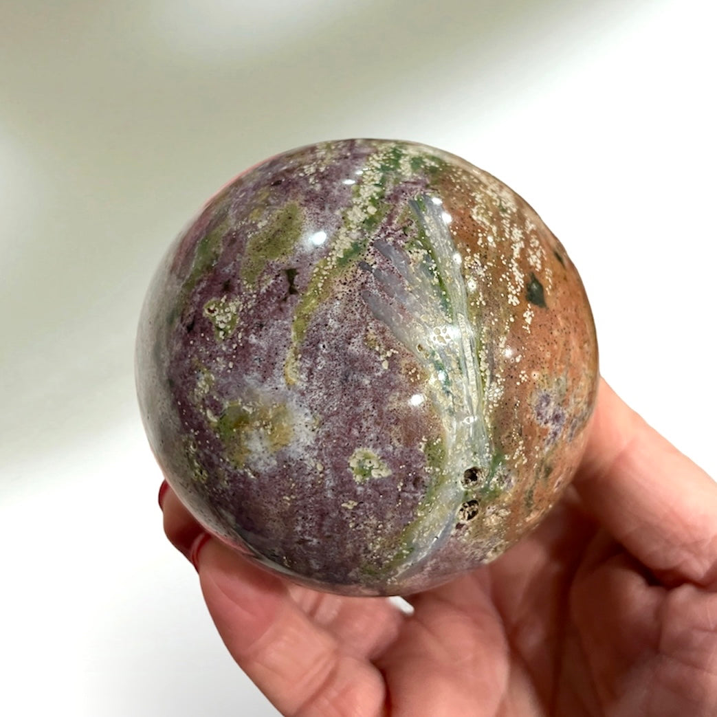 Ocean Jasper sphere 7.5CM