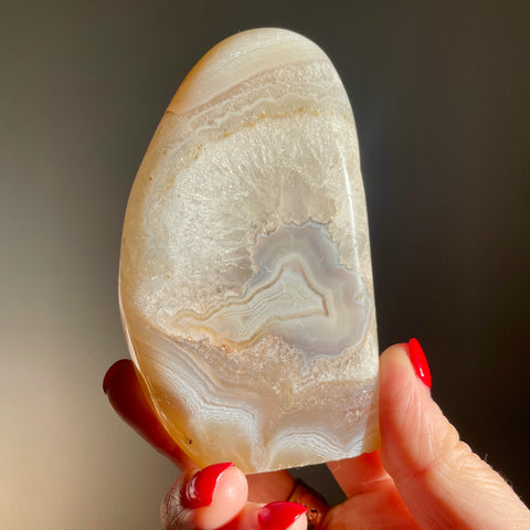 Agate Quartz Freeform 10CM
