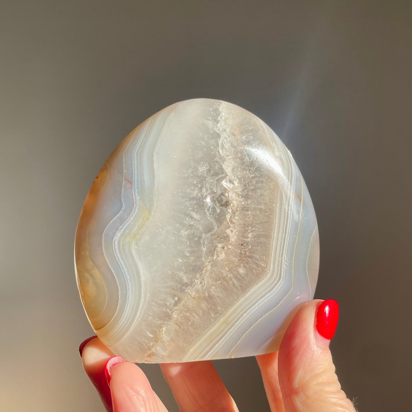 Agate Quartz Freeform 8CM