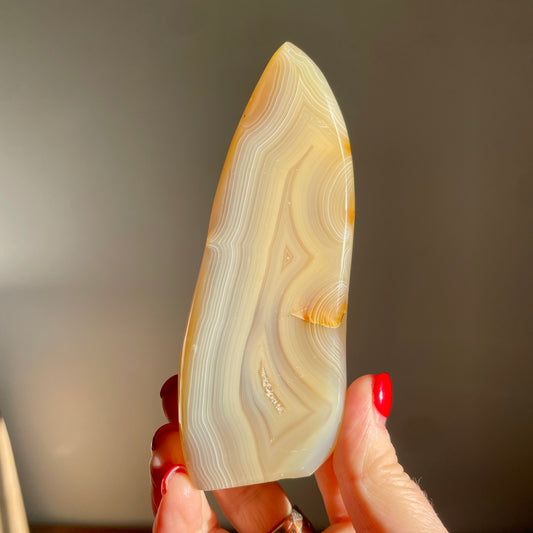 Agate Quartz Freeform 12CM