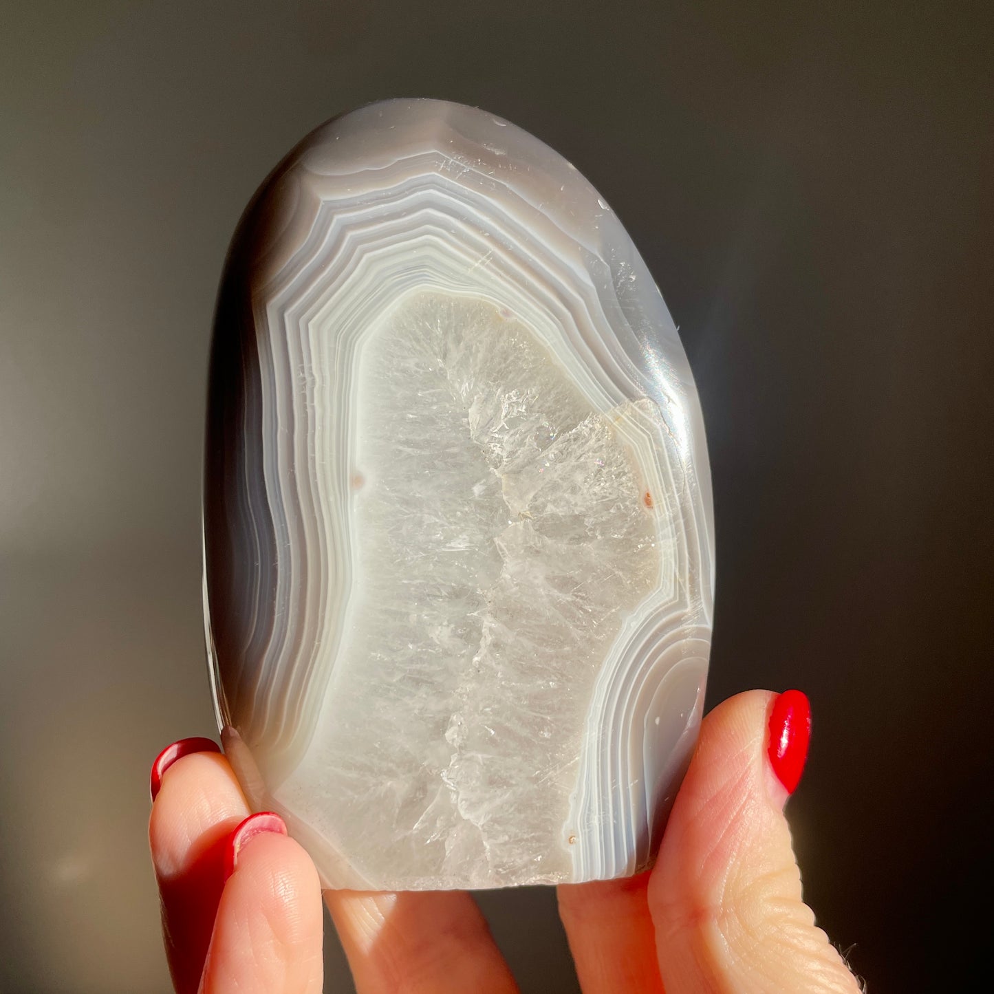 Agate Quartz Freeform 9.5CM