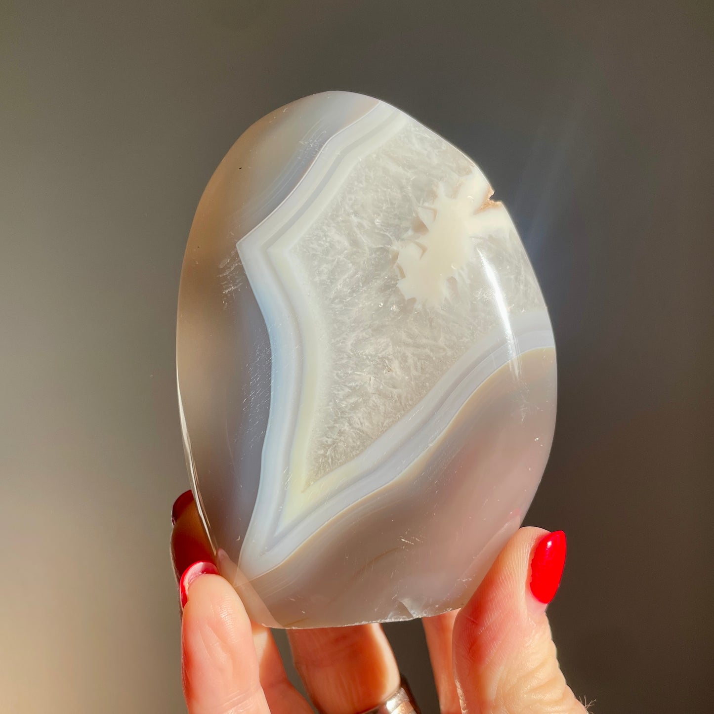 Agate Quartz Freeform 9CM