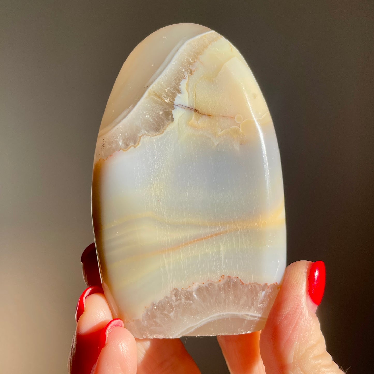 Agate Quartz Freeform 8.5CM