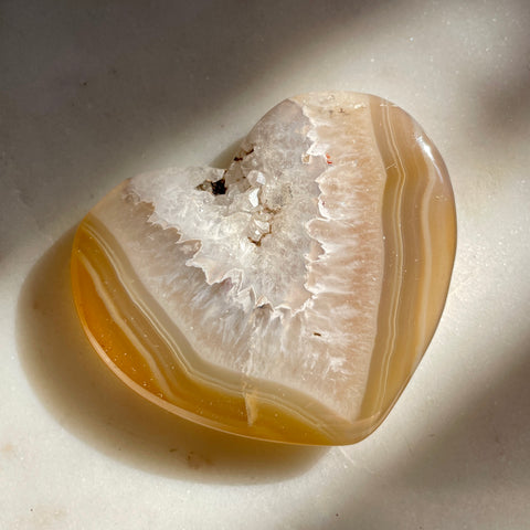 Agate Heart 7cm