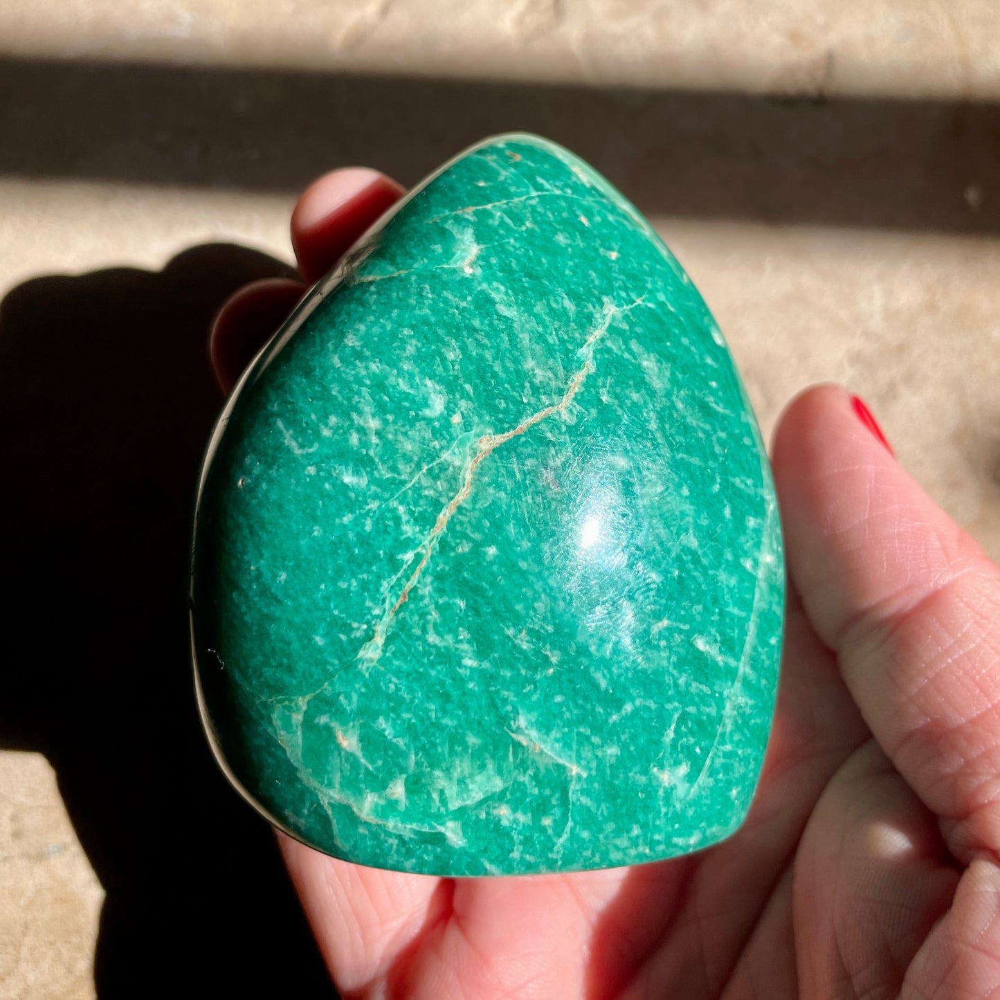 Amazonite freeform 7CM