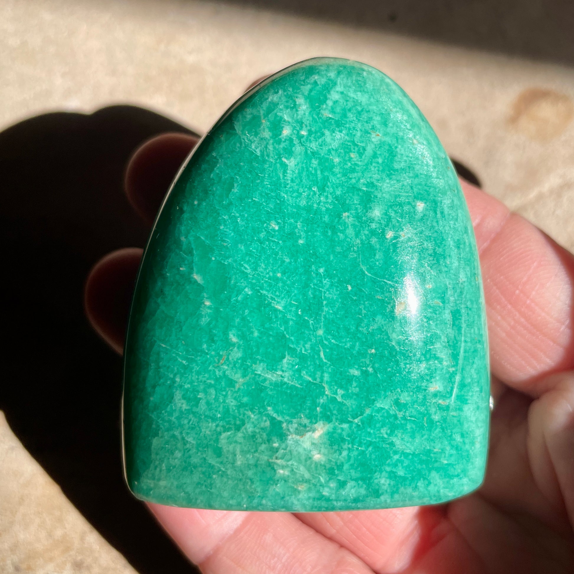 Amazonite freeform 5.5CM