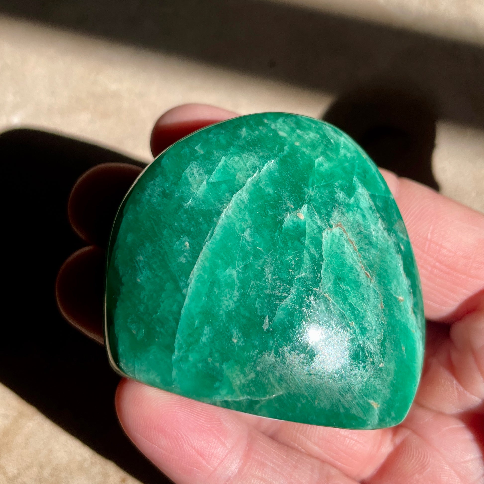 Amazonite freeform 4.5CM