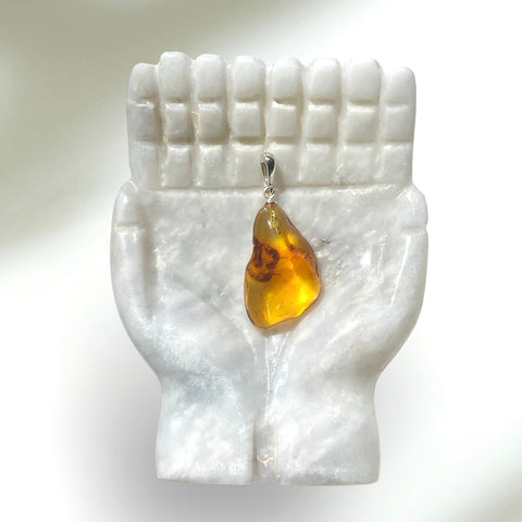 Baltic Amber pendant necklace