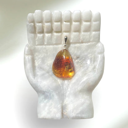 Baltic Amber pendant necklace