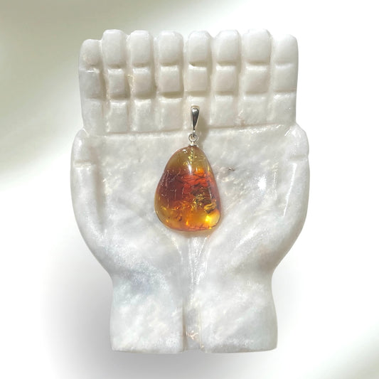 Baltic Amber pendant necklace