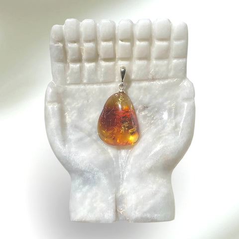 Baltic Amber pendant necklace