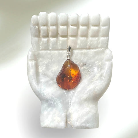 Baltic Amber pendant necklace