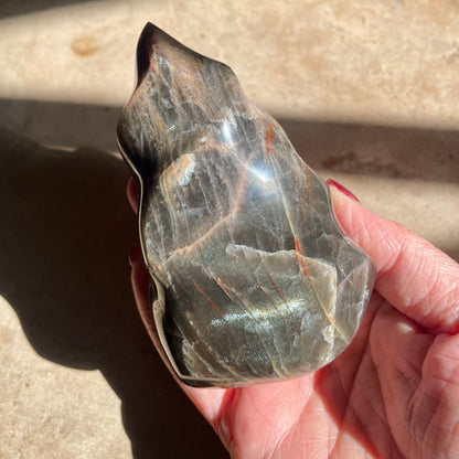 Black Moonstone Flame 10CM