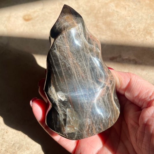 Black Moonstone Flame 10CM