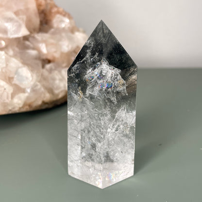 Black Rutile Tower 8CM