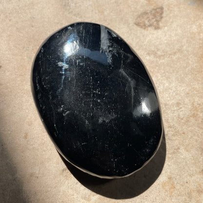 Black Tourmaline Palm stone 5.5CM