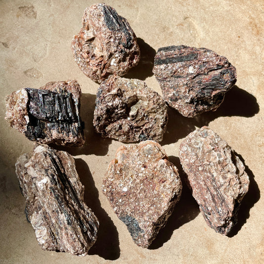 Black Tourmaline with Mica