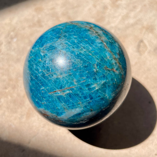 Blue Apatite Sphere 5CM